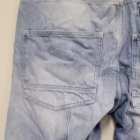 Denim &Denim Light Blue Jeans with Button Accent - Picture 11 of 14